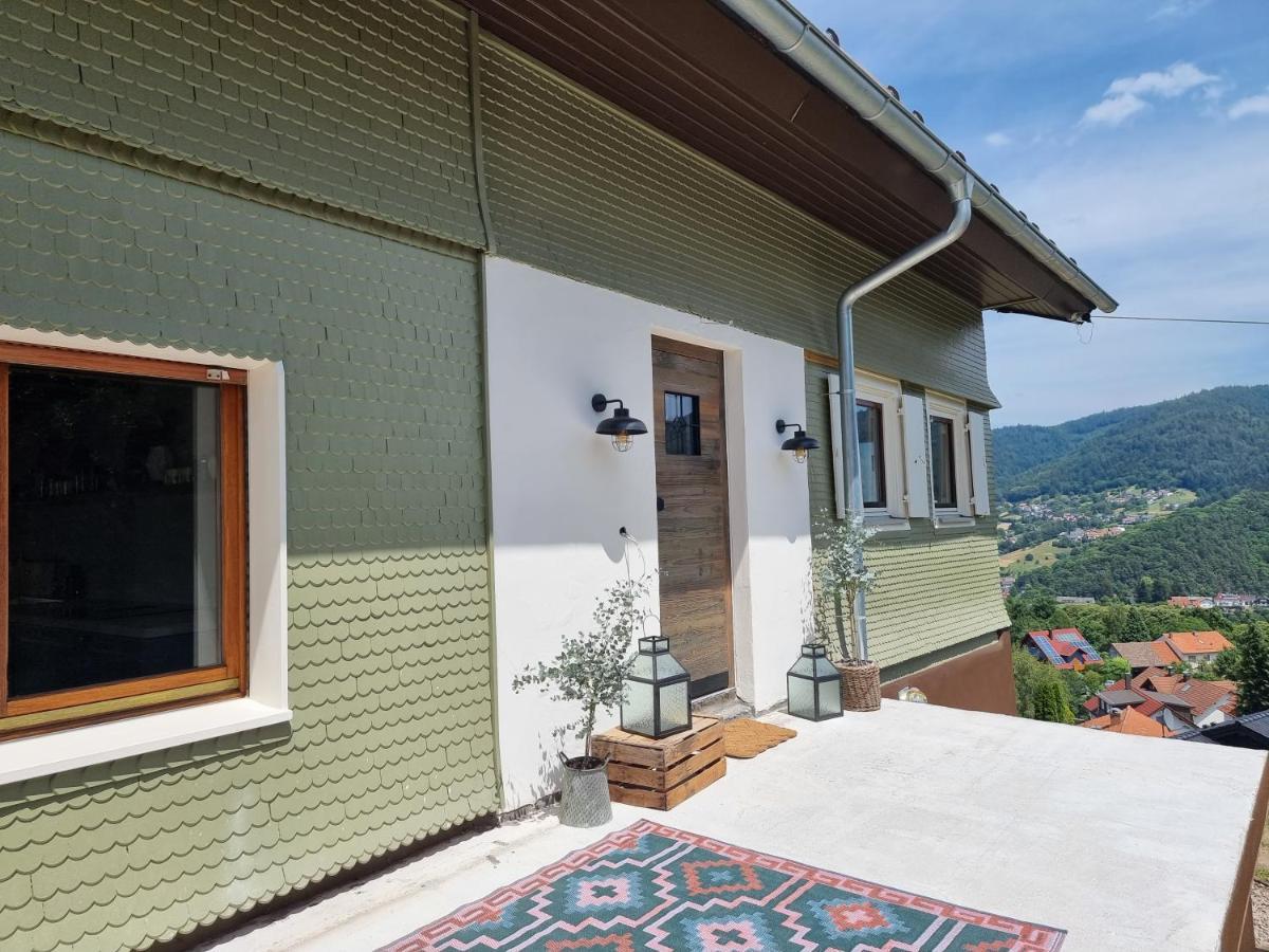 Villa Haus Am Berg Mit Wellnessbereich, Bar Und Panorama Bühlertal Exterior foto
